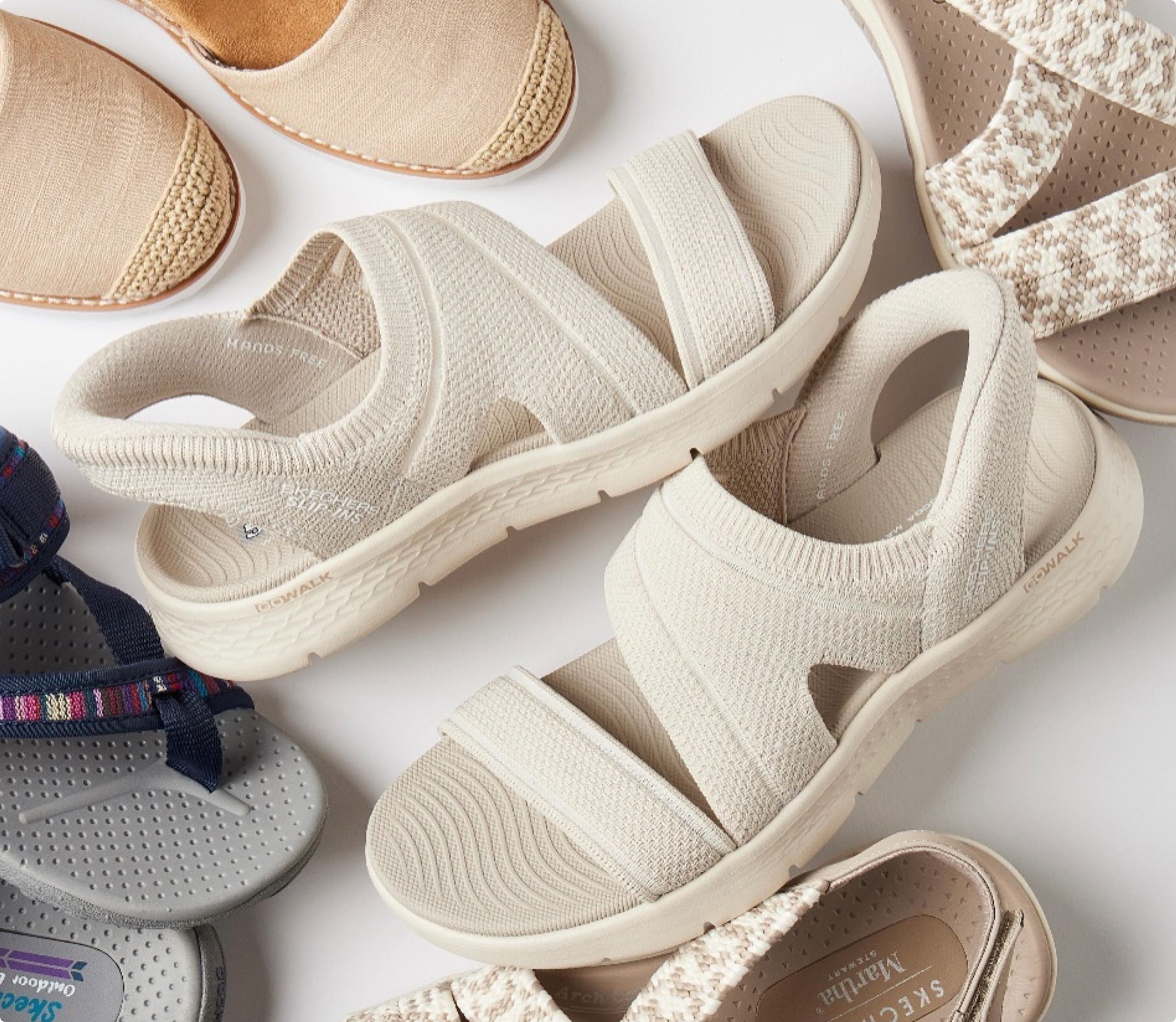 Sandals - Skechers Slip ins